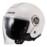 Productafbeelding voor 'Helm LS2 Classy, wit-glanzend, gr. M, 55-56cmTitle'