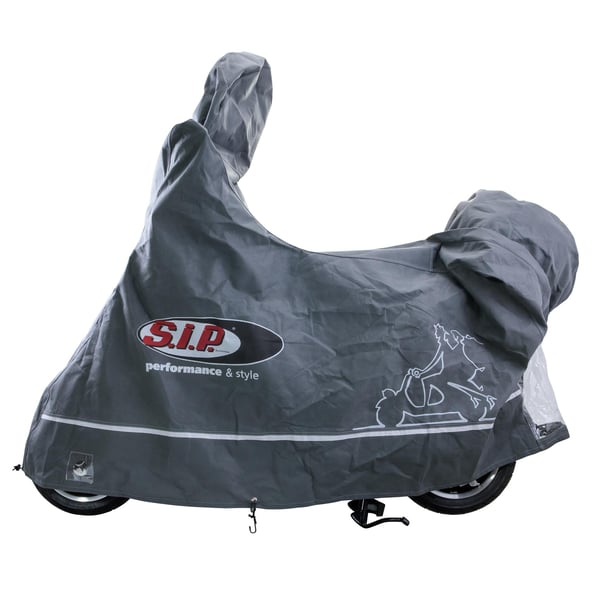 Telo Coprimoto Impermeabile Tucano Urbano 'Riparo Super' - Per Maxi Scooter E Moto, Dimensioni 219x90x127 Cm