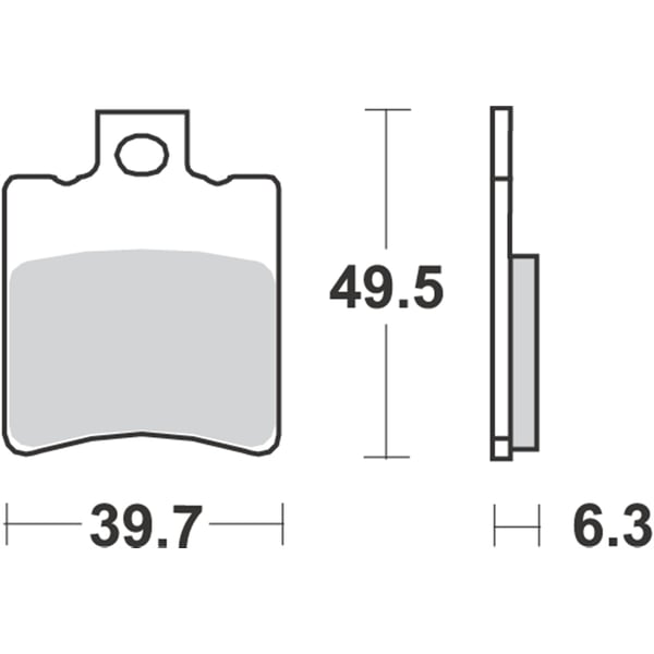 Nº de imagen del producto :número para 'Pastillas de freno BRAKING RACEo'.